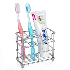 HBlife Stainless Steel Bathroom Toothbrush Holder Toothpaste Holder Stand