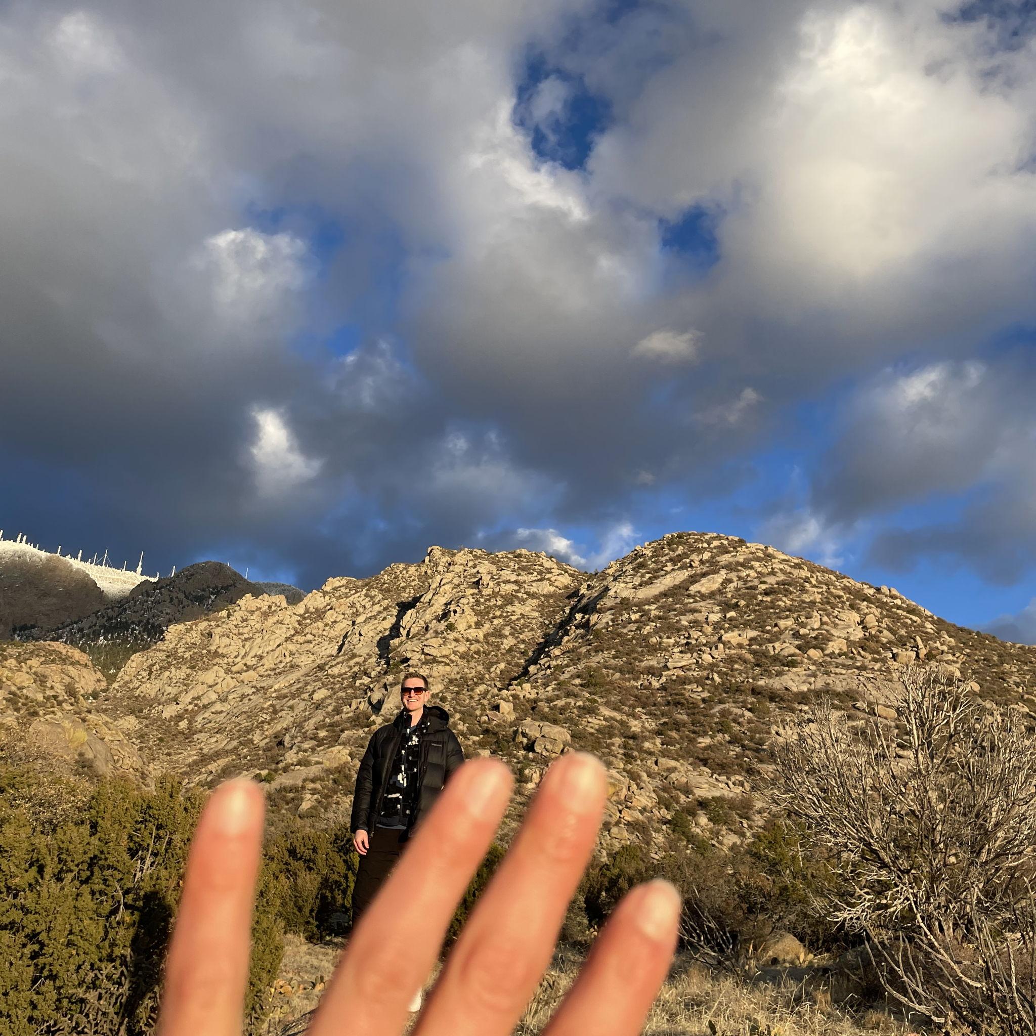Engaged but fails to get ring in the picture