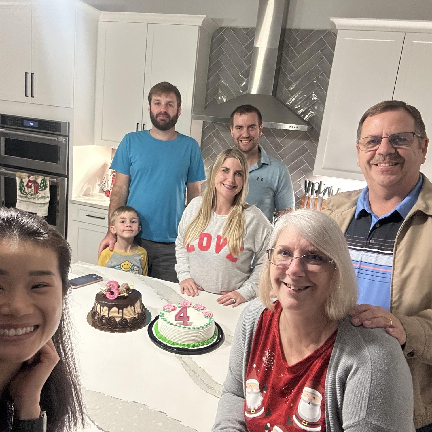 🎂 June met Jonathan’s family for the very first time—at Hannah’s birthday party!