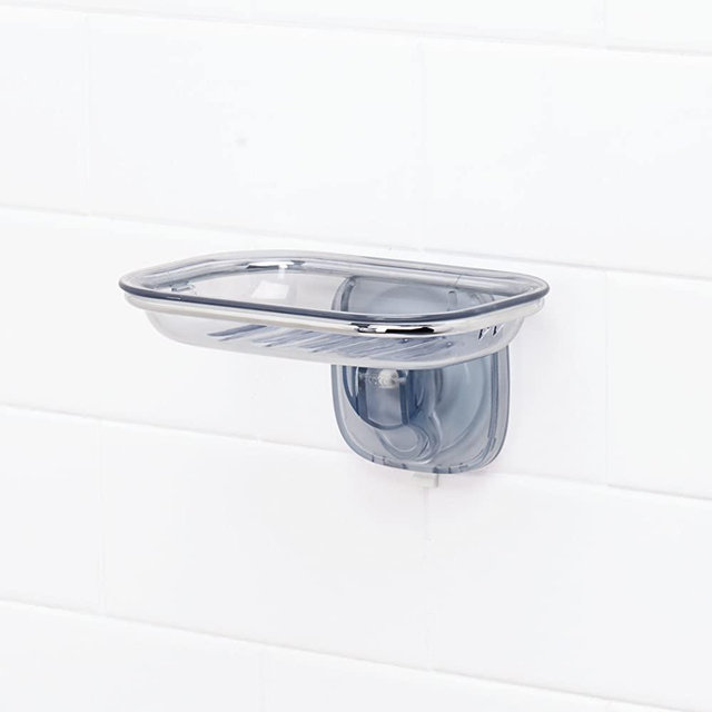 OXO 13206500 Good Grips StrongHold Suction Soap Dish,Clear