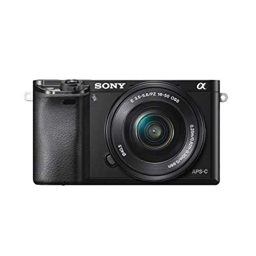 Sony Alpha a6000 Mirrorless Digitial Camera 24.3MP SLR Camera with 3.0-Inch LCD (Black) w/ 16-50mm Power Zoom Lens