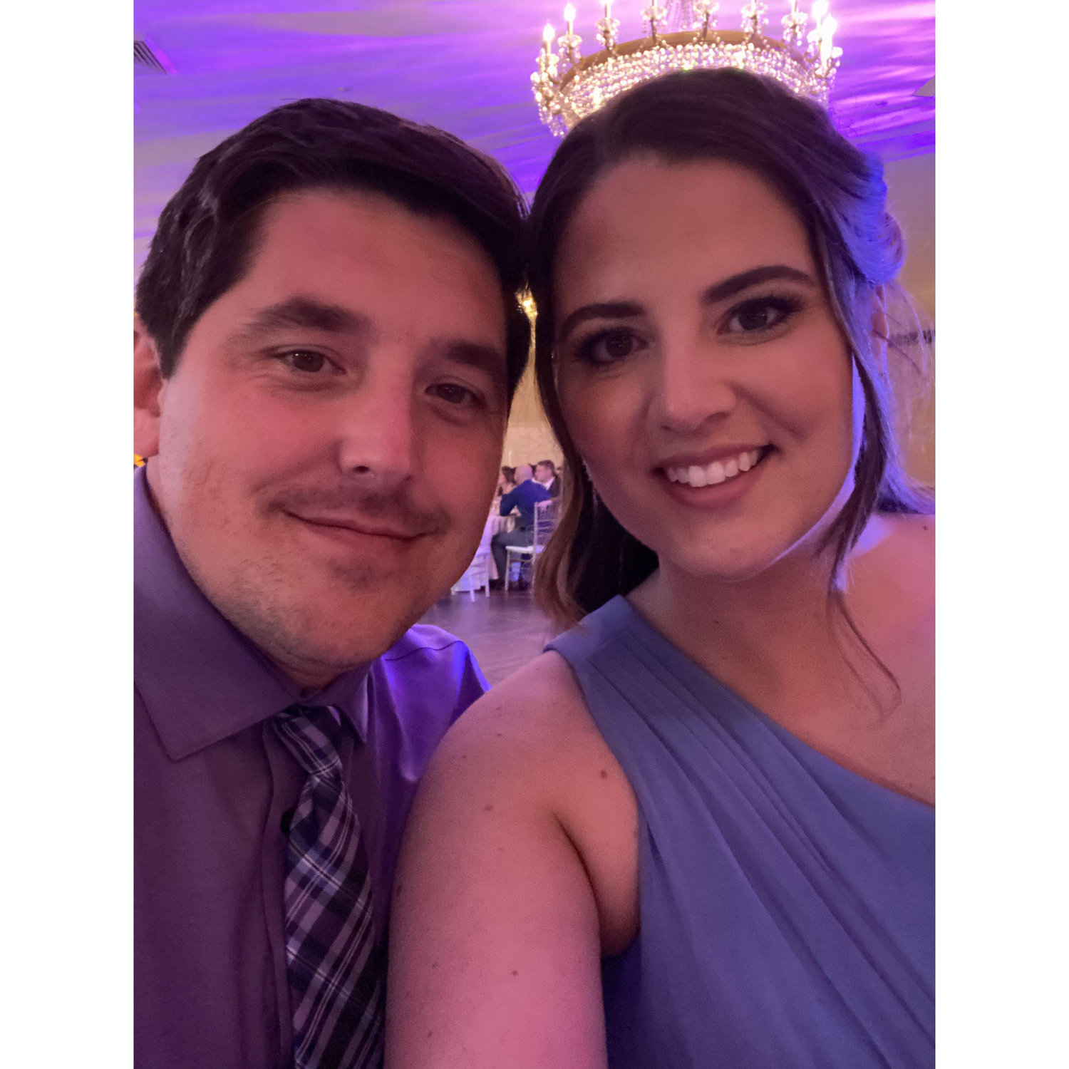 July 2022 - Lauren & Adam's wedding! Jarred got a very big taste of how people from NJ party.