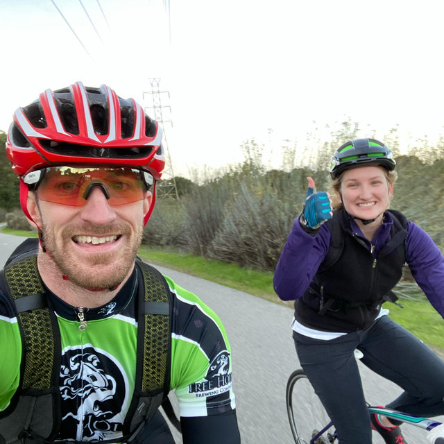 Renting E-Bikes in Tahoe on our Minimoon