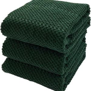 Dark Green Kitchen Dish Towels