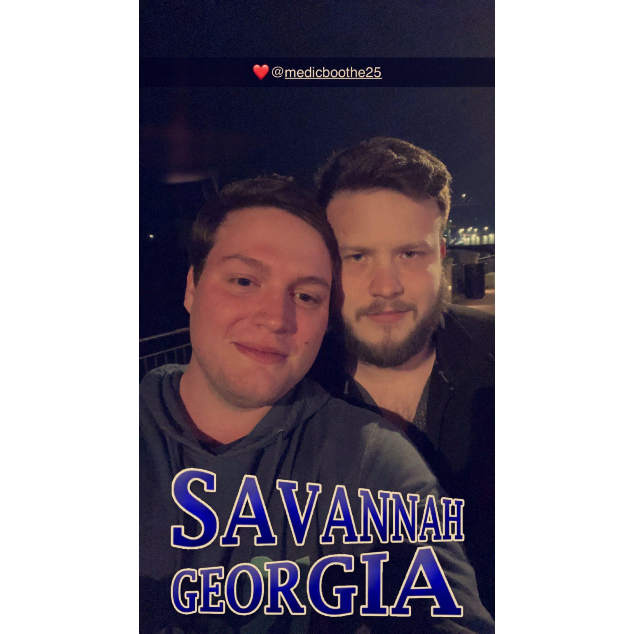 Wayne had never been to GA before and REALLY enjoyed it!