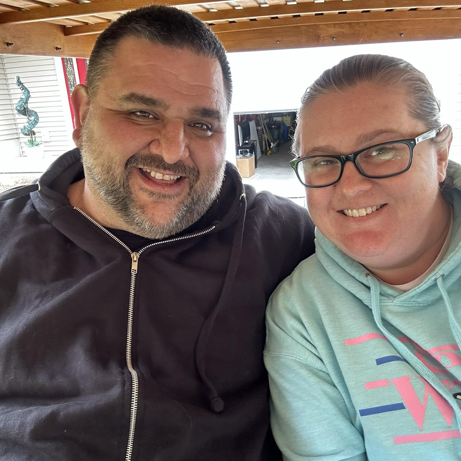 Riding in the woody (antique car) April 2023