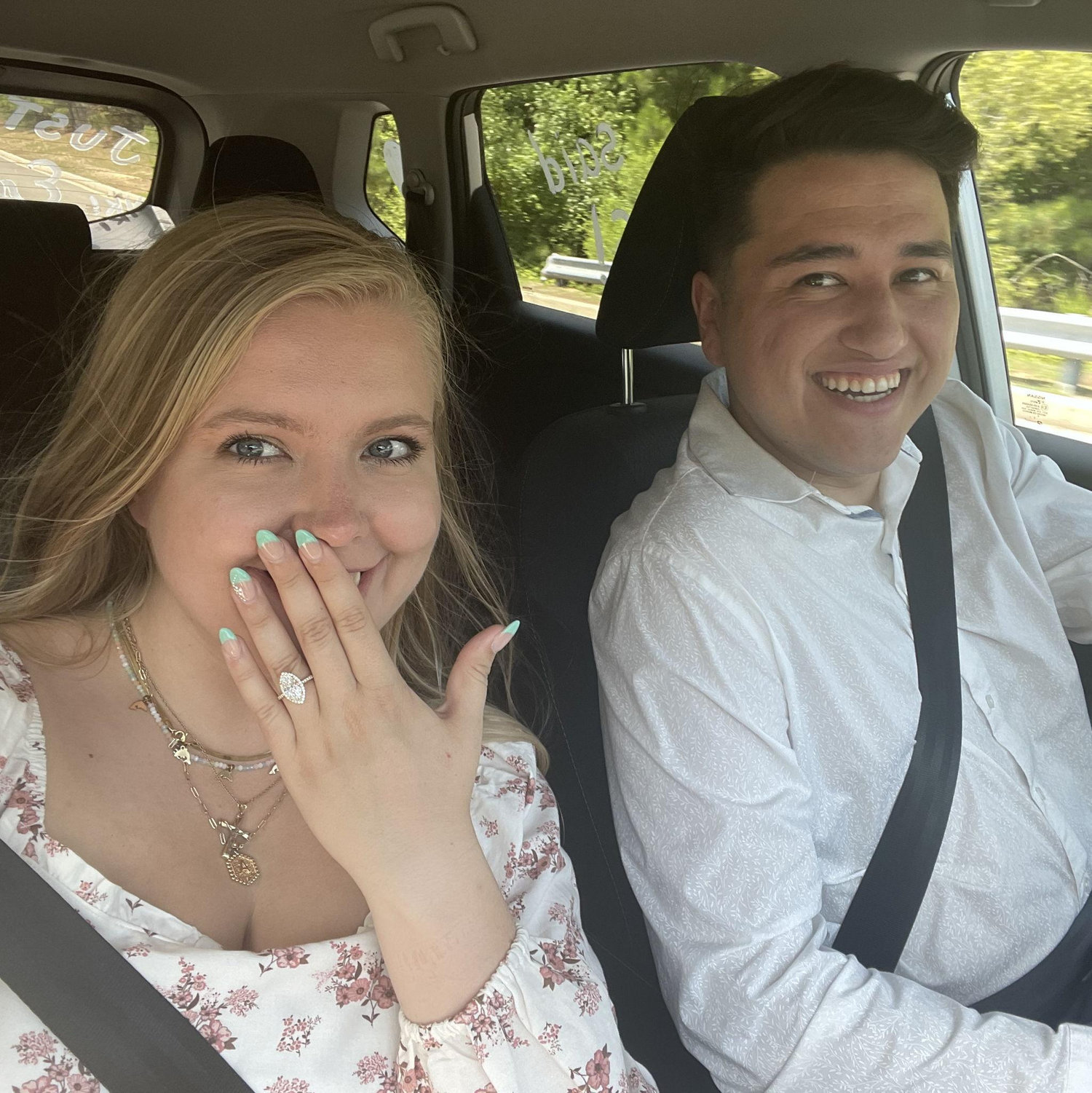 The drive after getting engaged! 7/6/2024
