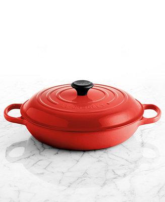 Signature Enameled Cast Iron 3.5-Qt. Braiser