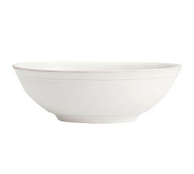Cambria Stoneware Oval Serving Bowl-Color, Stone