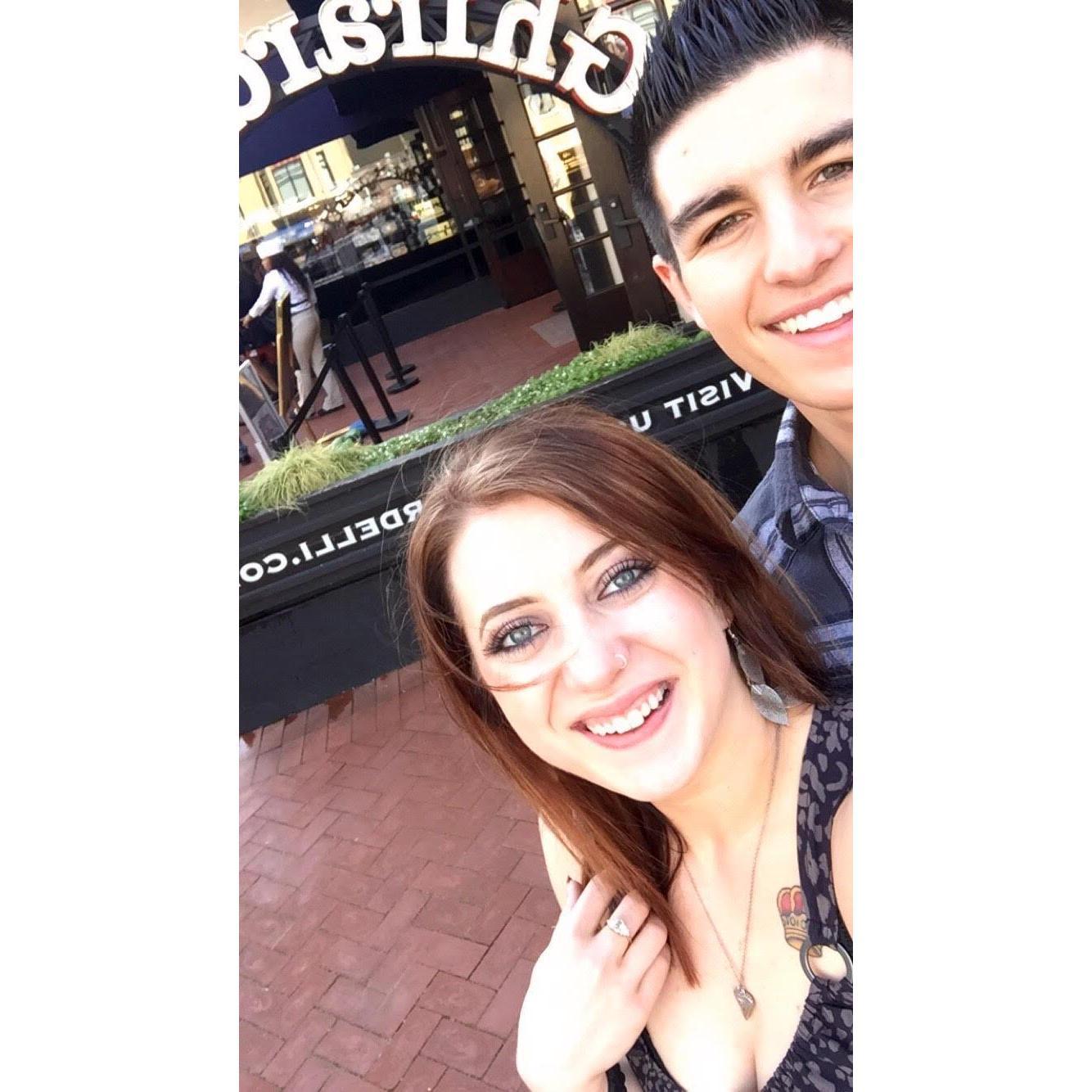 First time to San Fransisco for Cody.