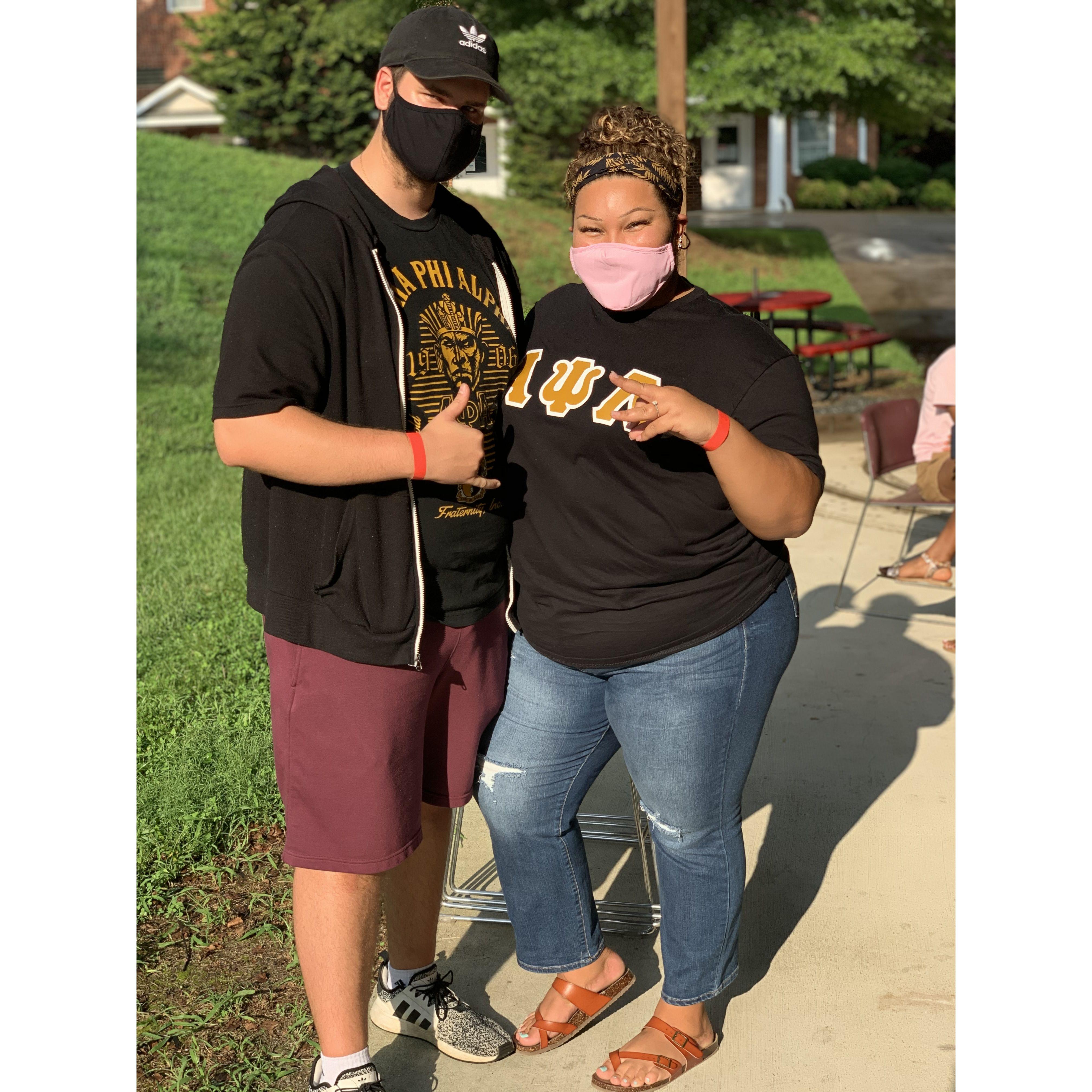 Greek Barbecue at the University of Lynchburg.