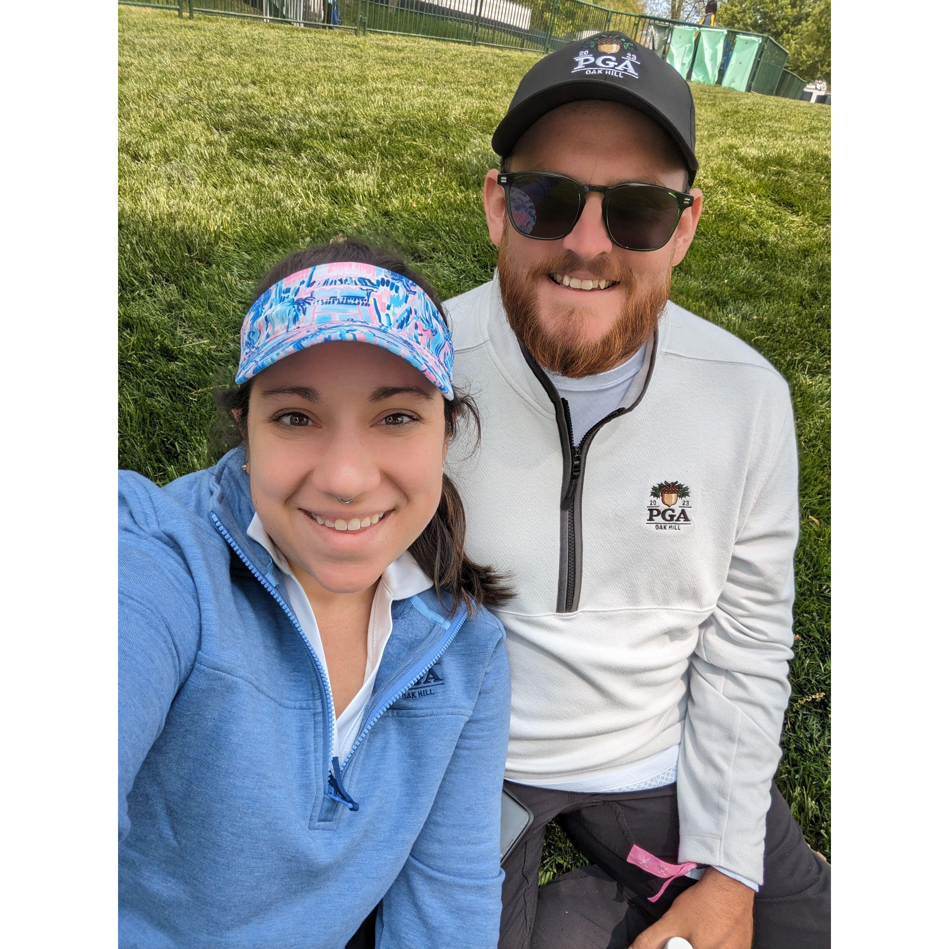 Our first time at the PGA in Rochester, NY