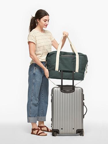 The Catalina Deluxe Weekender Bag - Grey