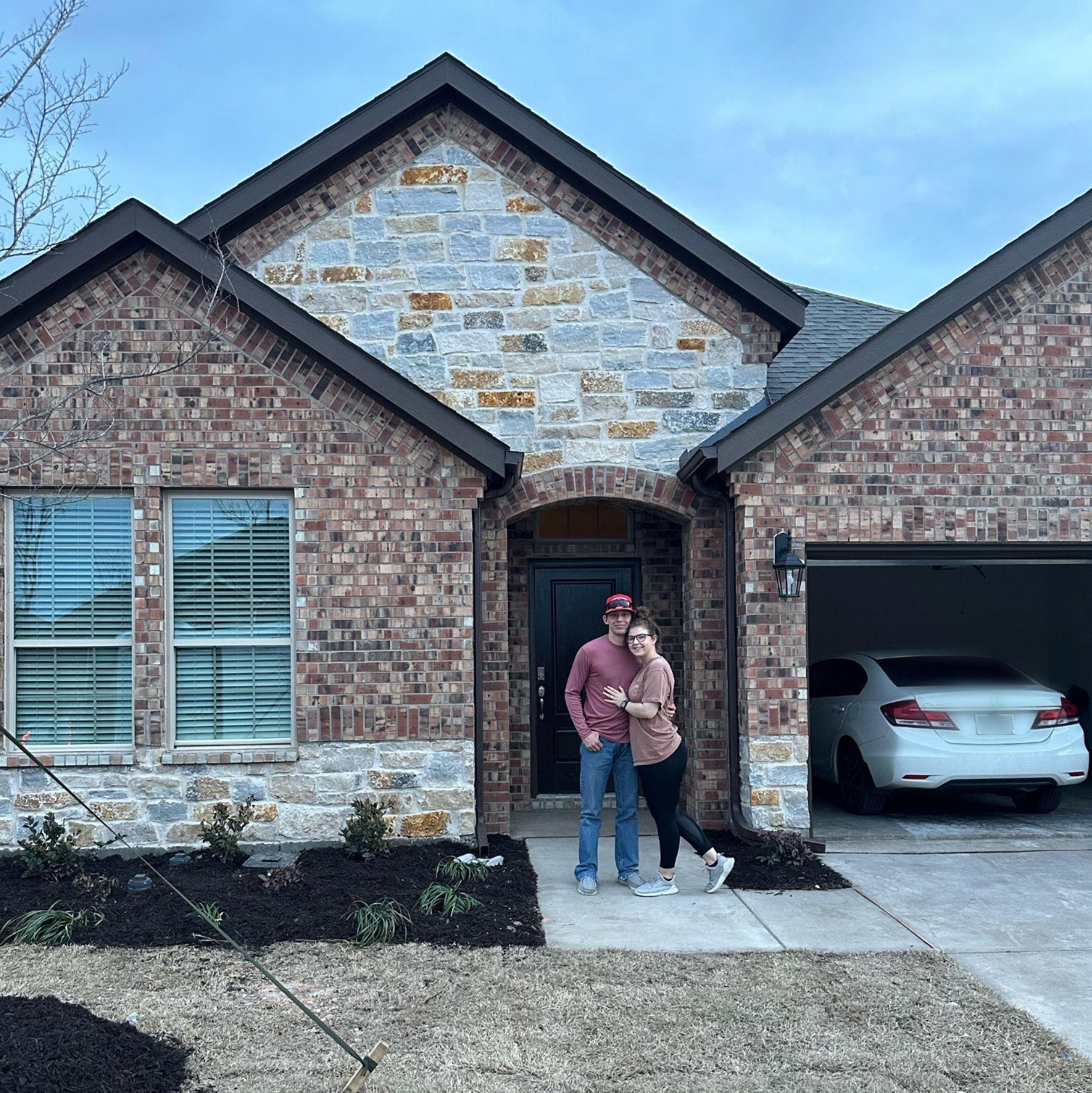 Our first house! Can't wait to grow here as husband and wife!