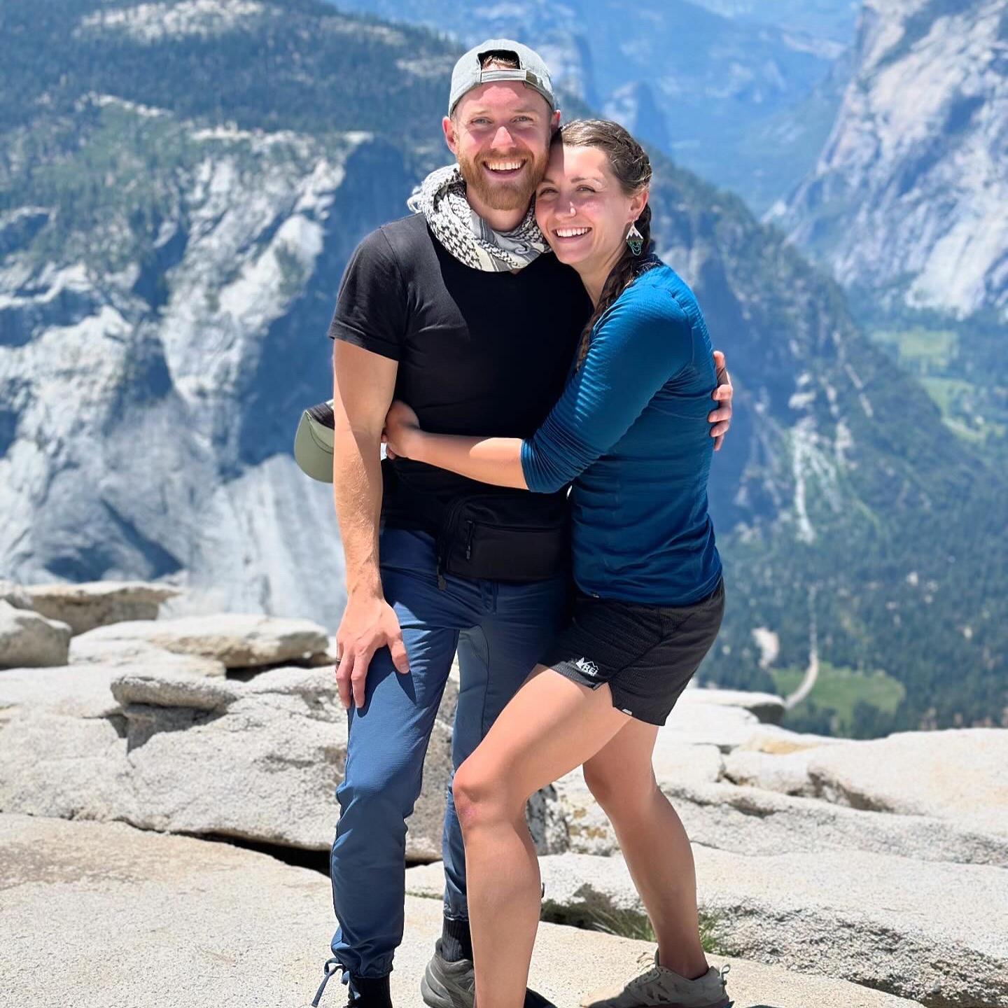 We got to climb Half Dome for Nate’s birthday with our friends. It was AMAZING. June 2024