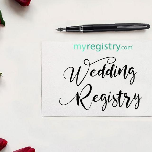 Our Full Wedding Registry at "myregistry.com"
