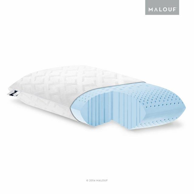 Gel-Infused Memory Foam Bed Pillow - King