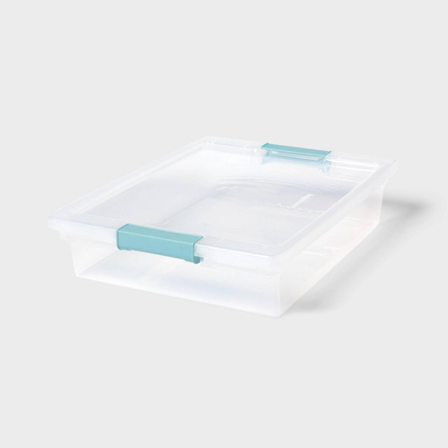 5.8qt Clear Storage Bin - Brightroom™