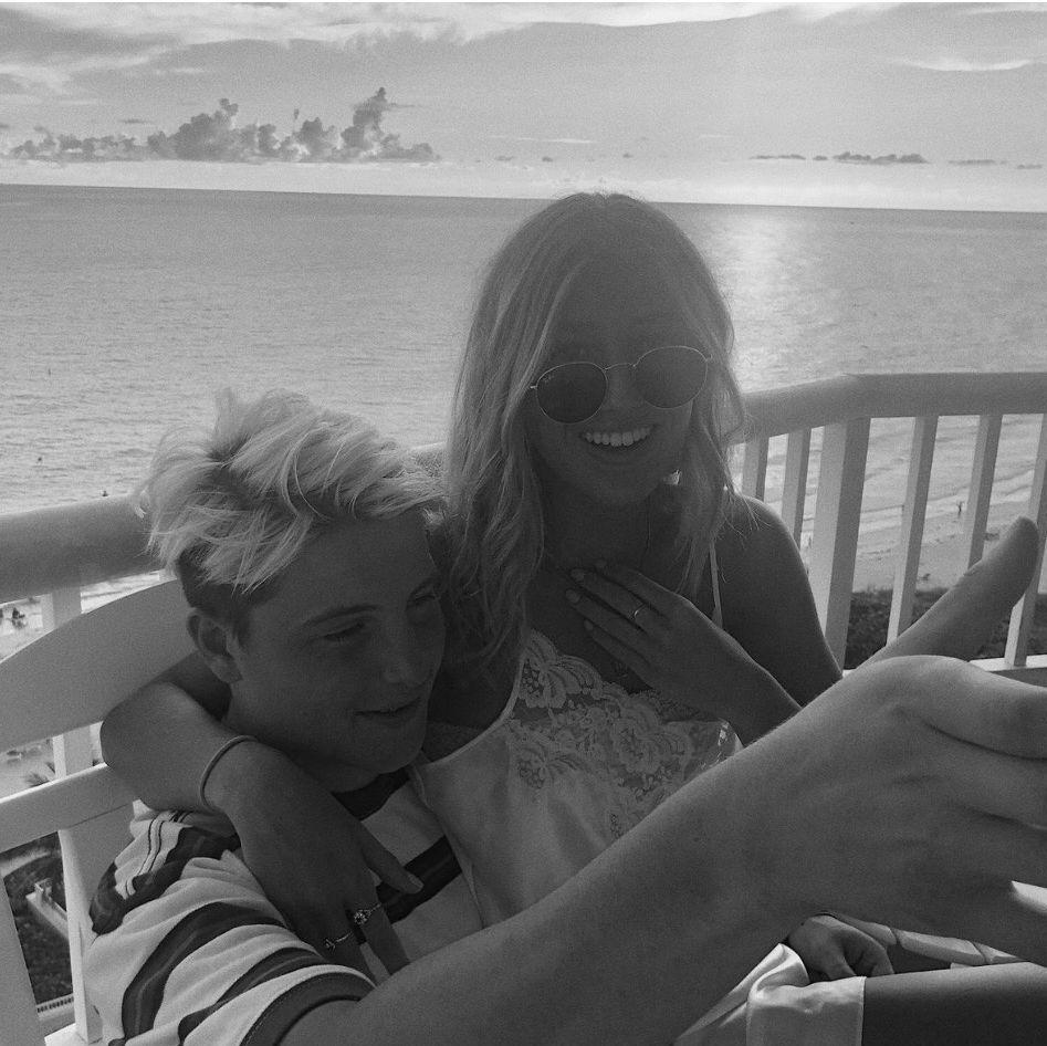 Second senior year trip to Florida with Brandon's mom!