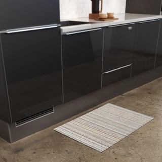 Skinny Stripe Shag Doormat
