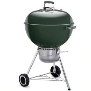 Weber 22 in. Original Kettle Premium Charcoal Grill Green