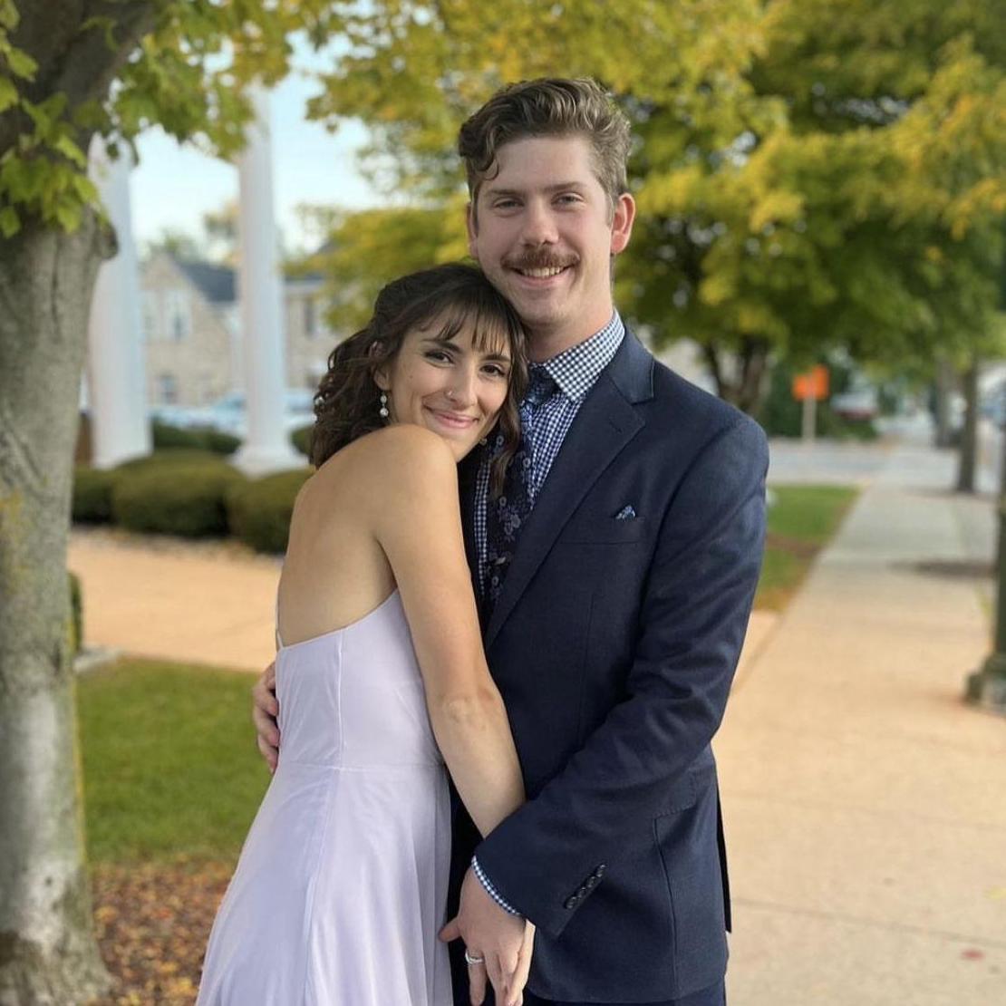 Attending a wedding together!