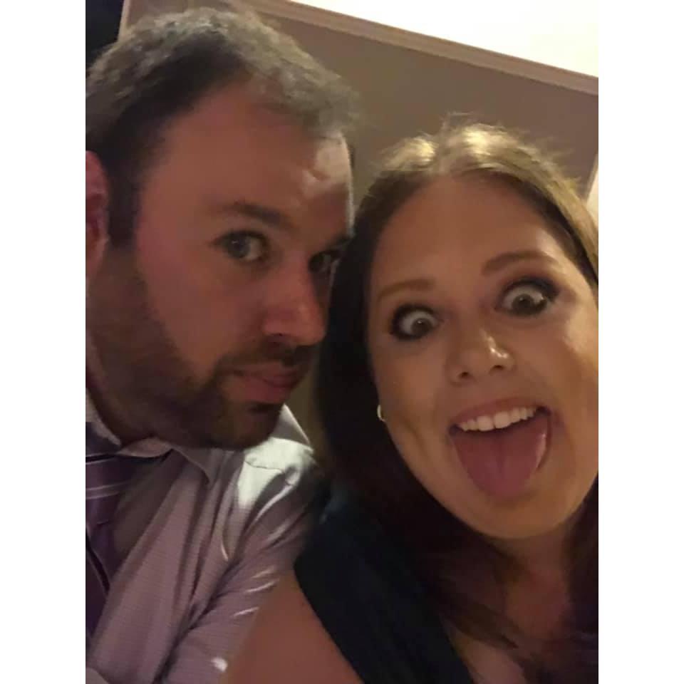 At our friends' wedding! April 2019