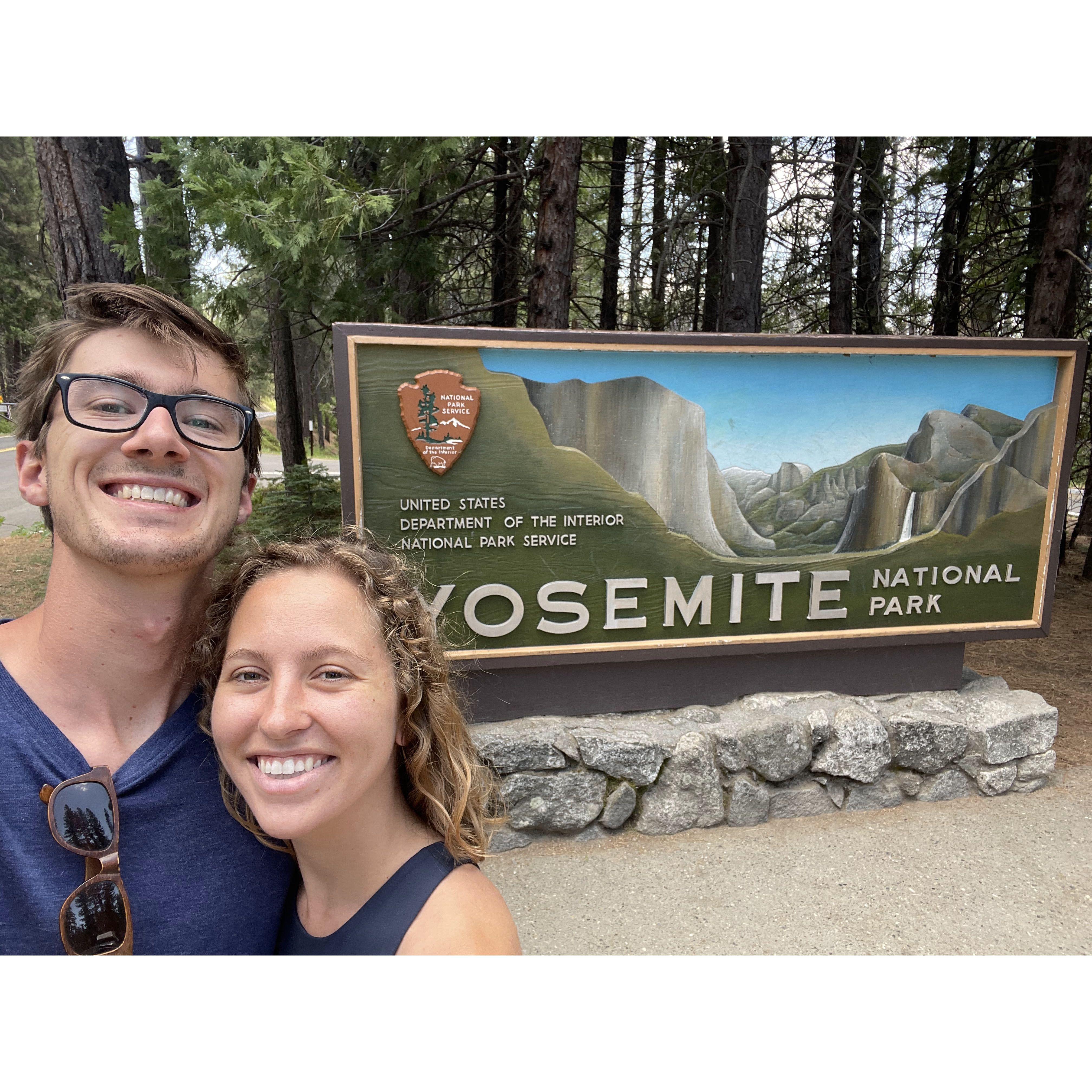 Road trip after graduating college. Had to spend a few days enjoying the beauty of Yosemite.