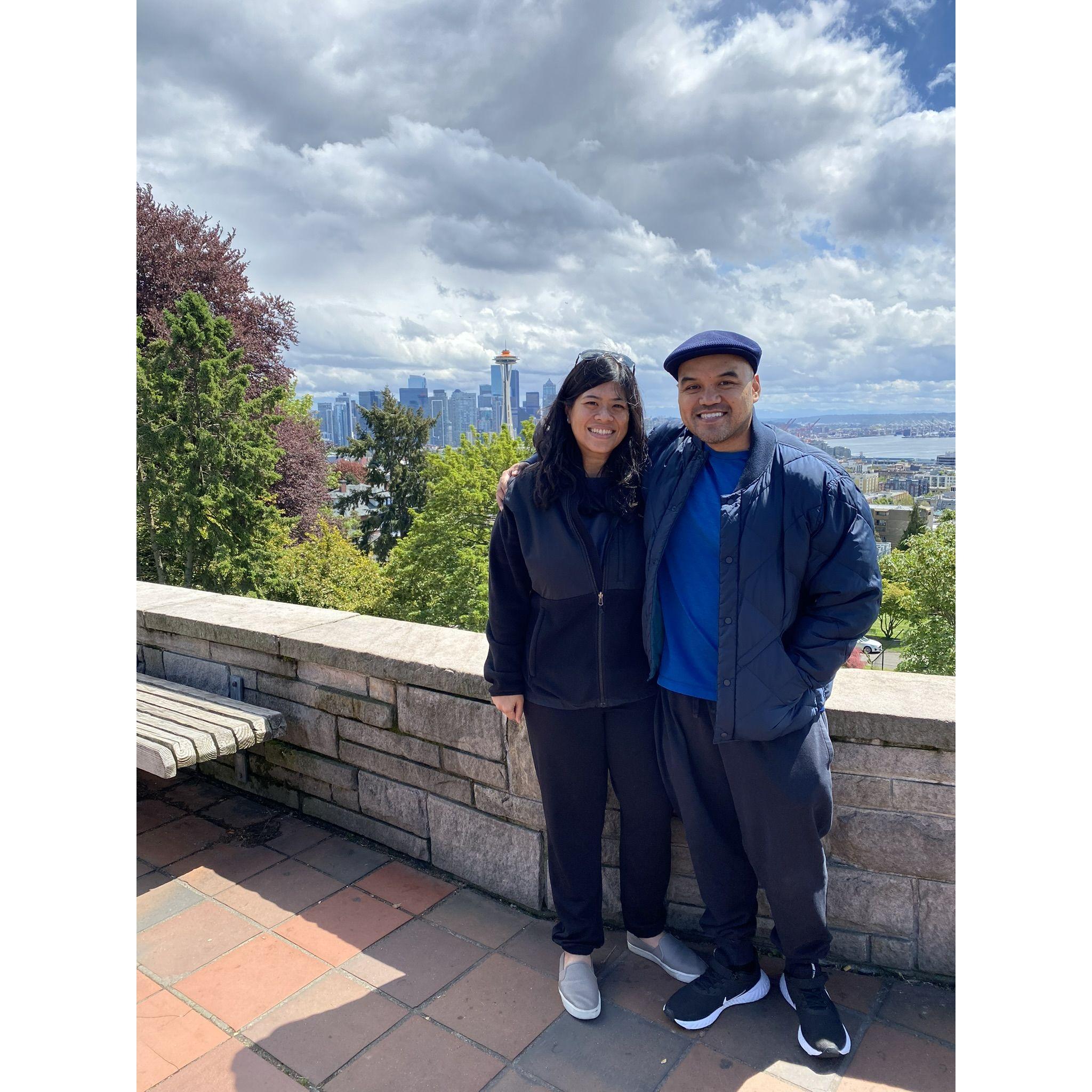 May 2022 - Celebrated our 1 year anniversary in Seattle