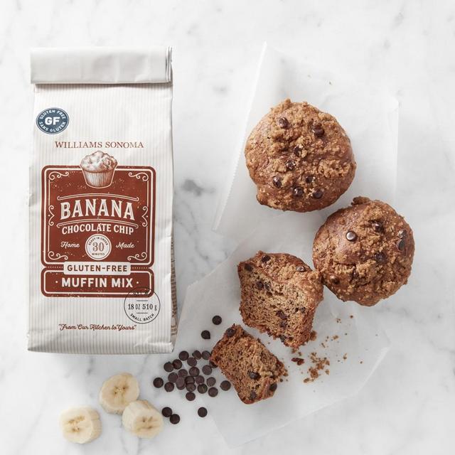 Williams Sonoma Muffin Mix, Gluten-Free Banana Chocolate Chip