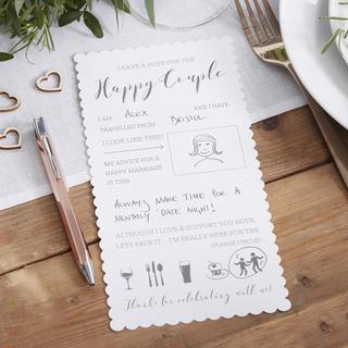 Beautiful Botanics Advice for the Happy Couple Cards, Set of 10