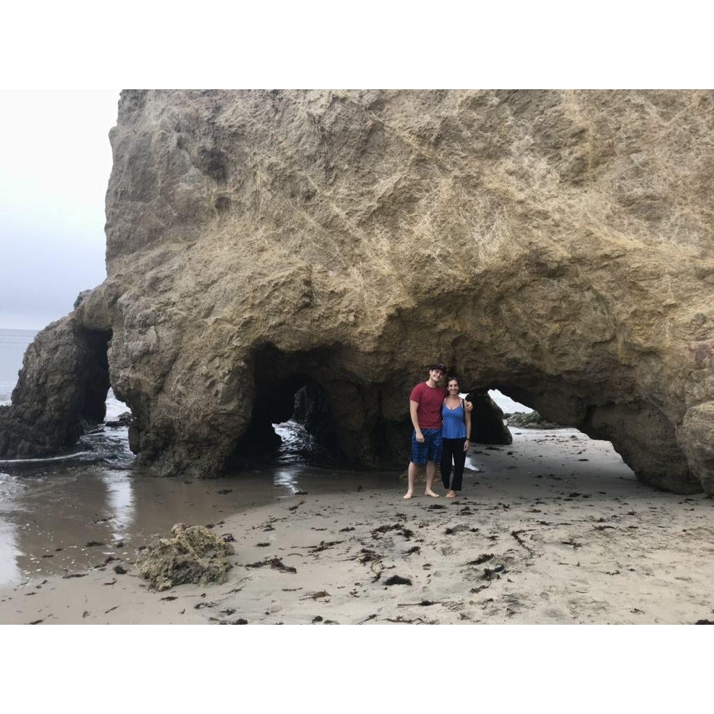 Jack took me to this beach after finishing college and it was so beautiful that I cried!