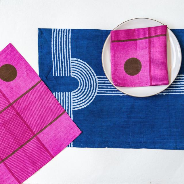 PLAID NAPKIN | AZALEA