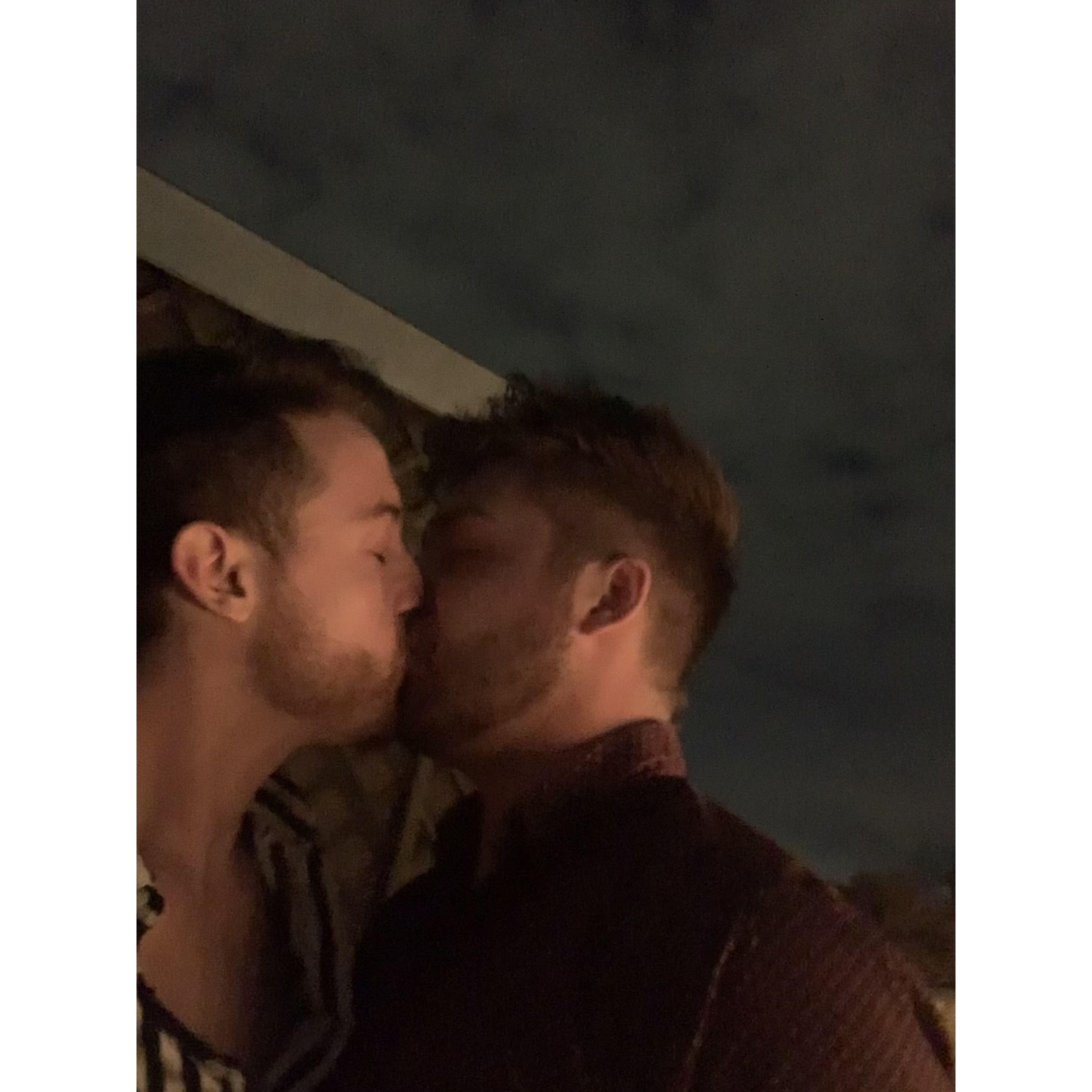 Our first New Year's together. Becoming 'official' that day.