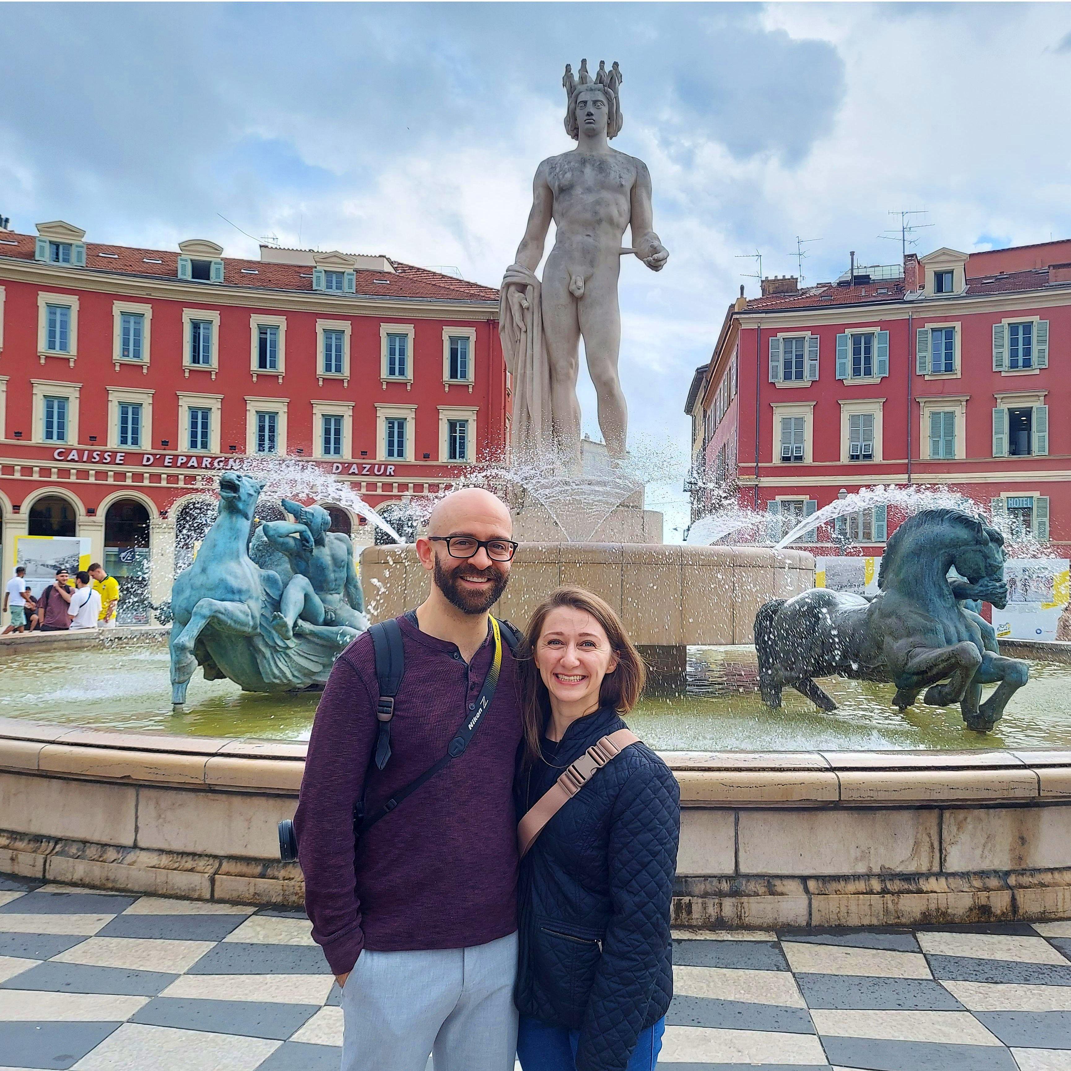 Visiting Nice, France