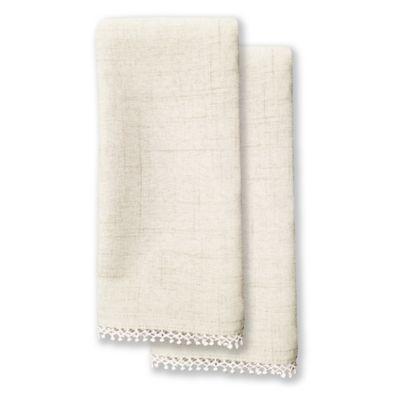Lenox® French Perle Solid Napkins in Natural (Set of 2)