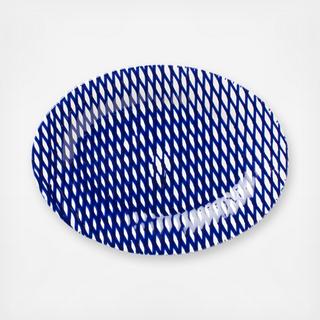 Net Oval Platter