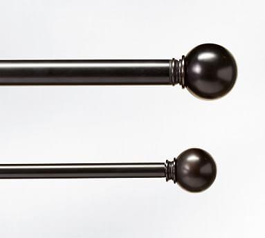 Antique Bronze Ball Finial - Set of 2