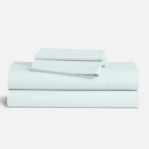 Classic Percale Core Sheet Set - Sky or Storm (Queen)