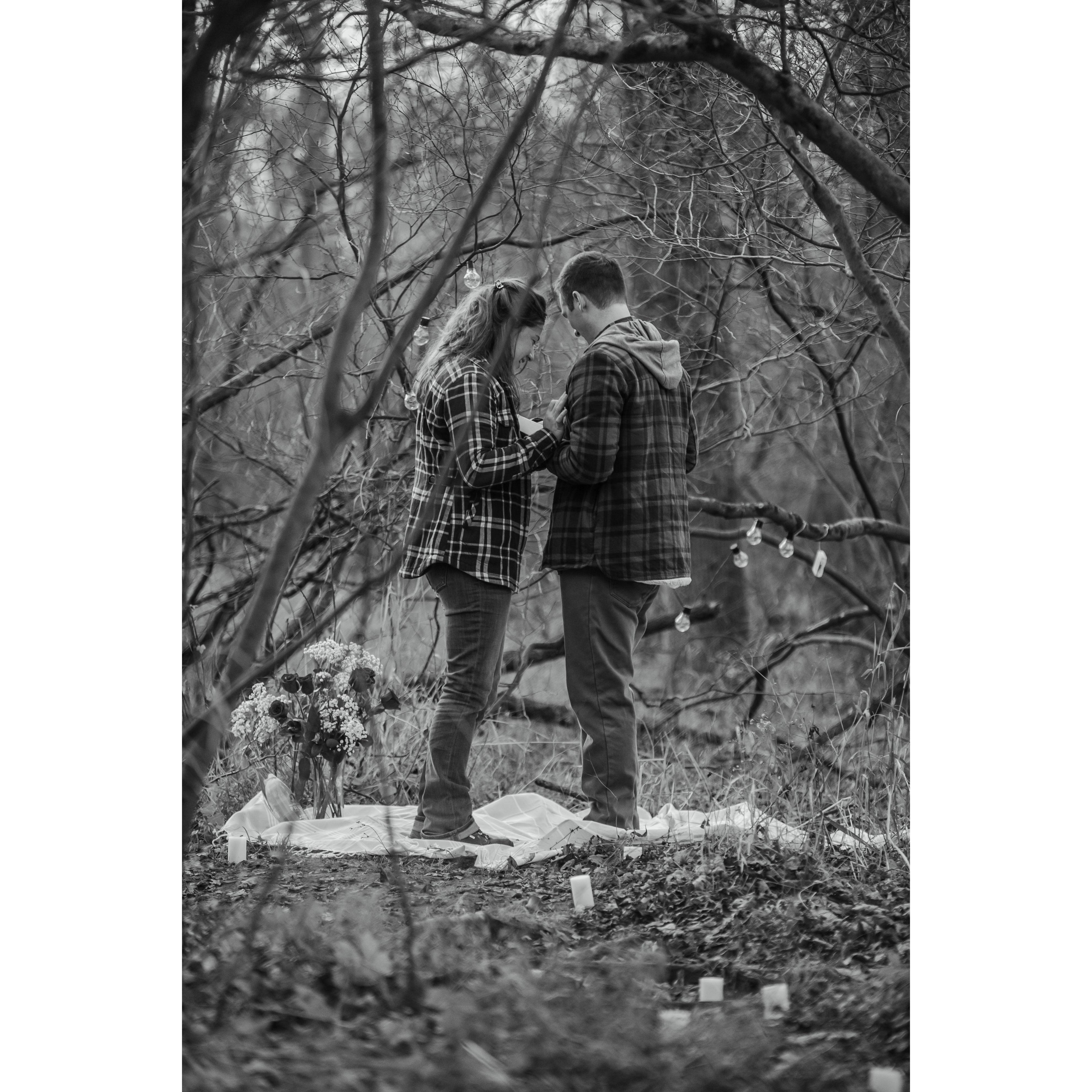 The moments before...