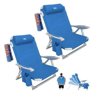 Beach Chair, 2 Pack