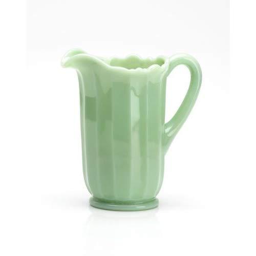 Mosser Glass Panel Pitcher in Jadeite - 40 Ounce