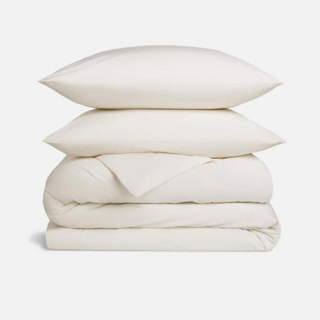 Luxe Sateen Duvet Set - Cream