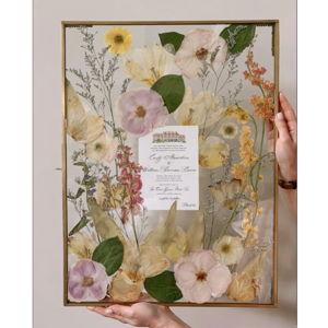 Custom Pressed Flower Frame