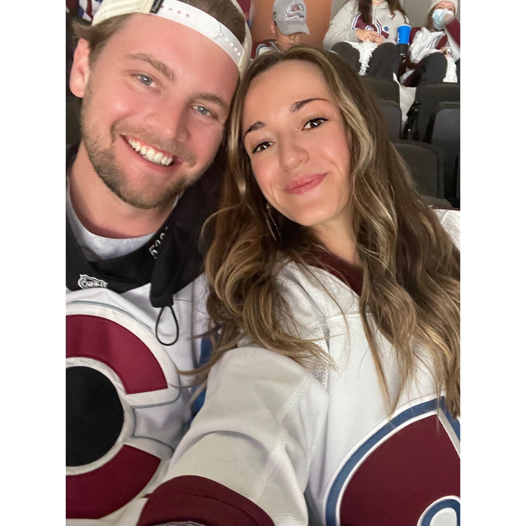Converting Kyle to be an Avs fan and to cheer for a winning team ;)