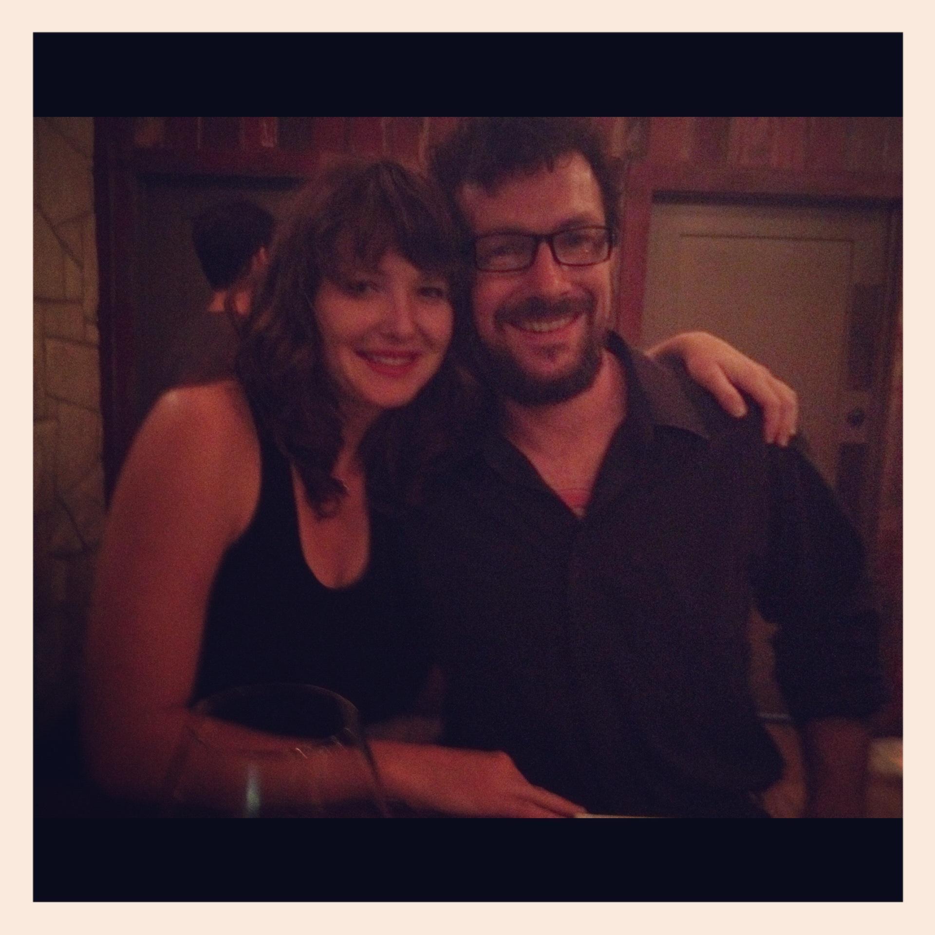 Back when we were first dating (2012).