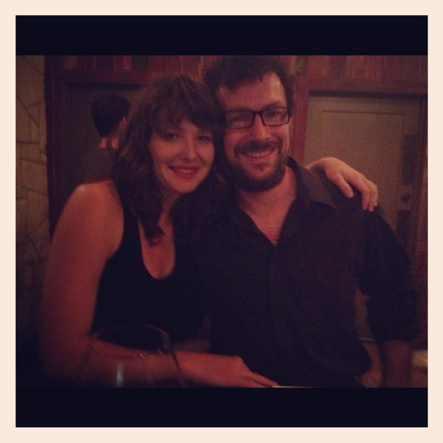 Back when we were first dating (2012).