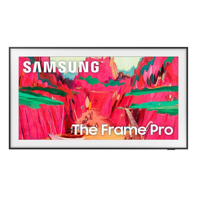 Samsung 85-Inch Class The Frame Pro LS03FW 4K Neo QLED Mini LED Smart TV (2025 Model) Slim Fit Wall Mount Modern Frame Design with Wireless One Connect, NQ4 AI Gen3 Processor, Art Mode, Alexa Built-in
