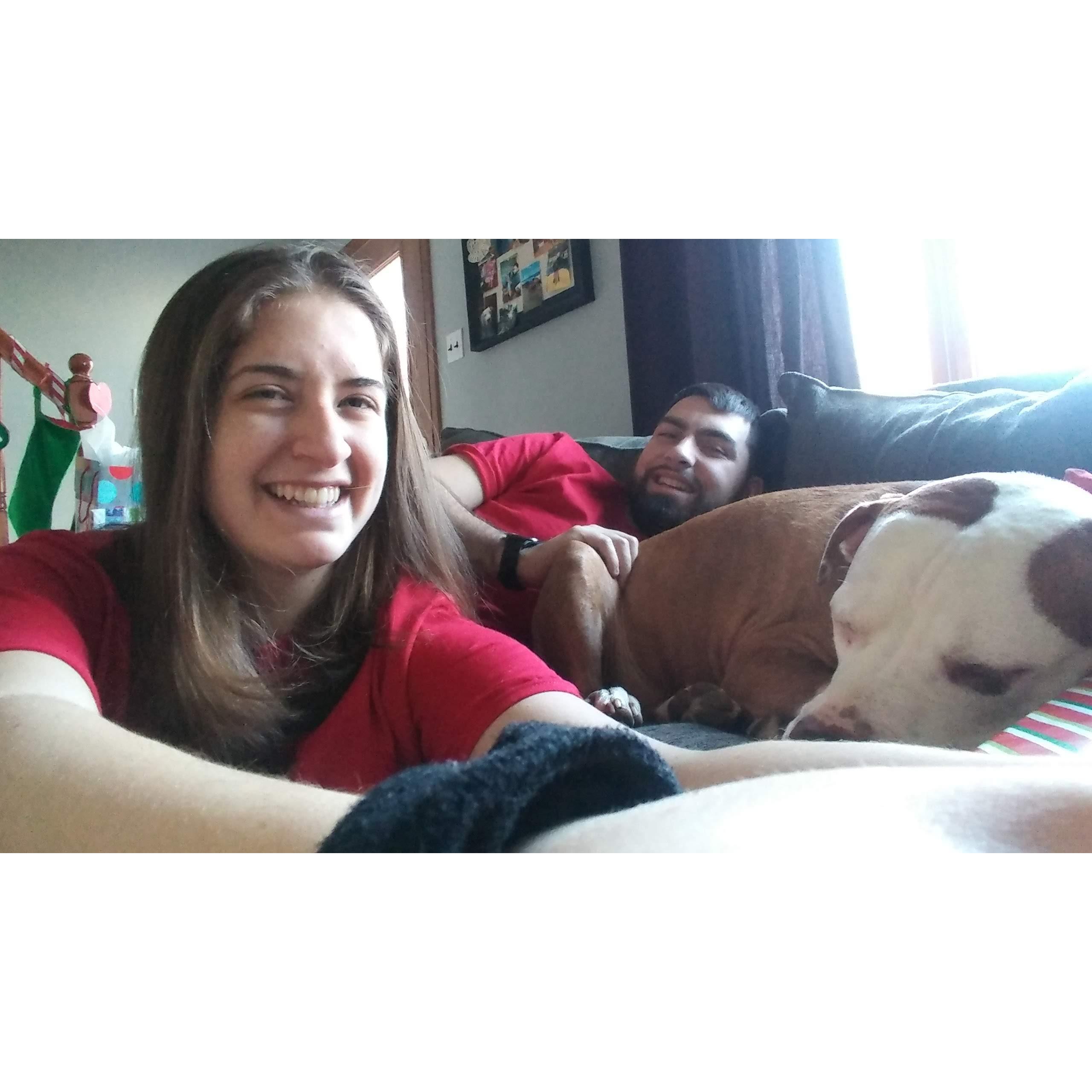 Finally got matching Christmas pajamas