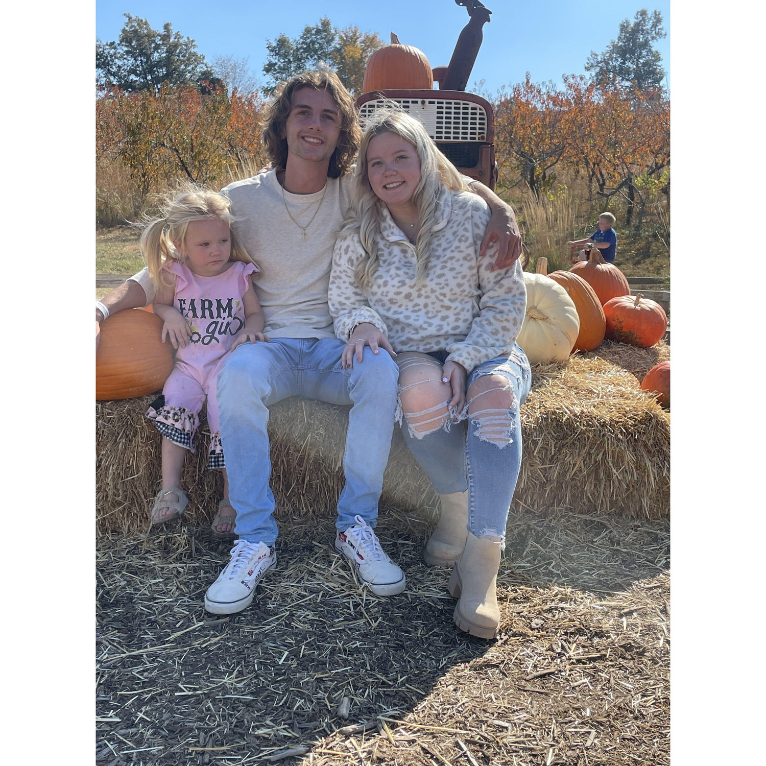 Day at trunnels with mom and ivy